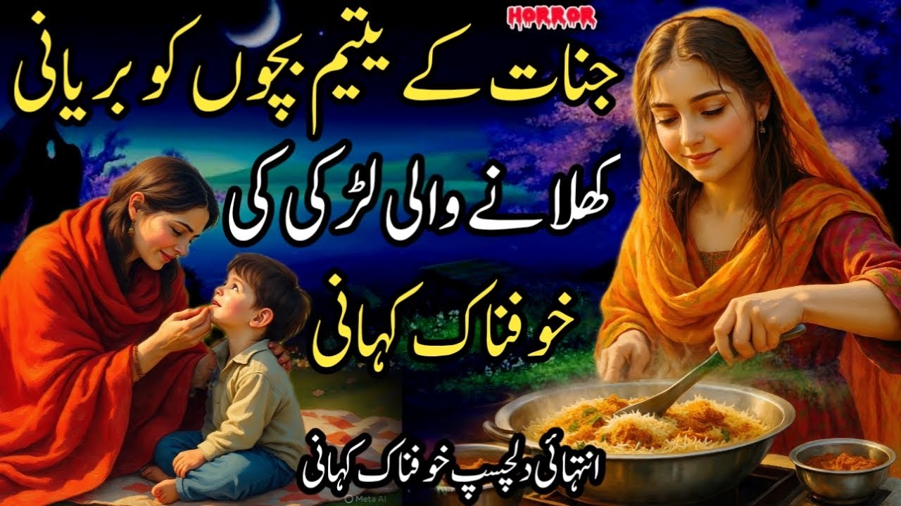 Jinnat Ke Yateem Bachon Ko Biryani Khilane Wali Larki Ki Khofnaak Kahani