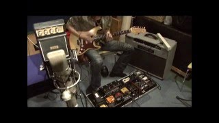 A Japanese Band called Little Non. The guitarist, Shan, playing one...