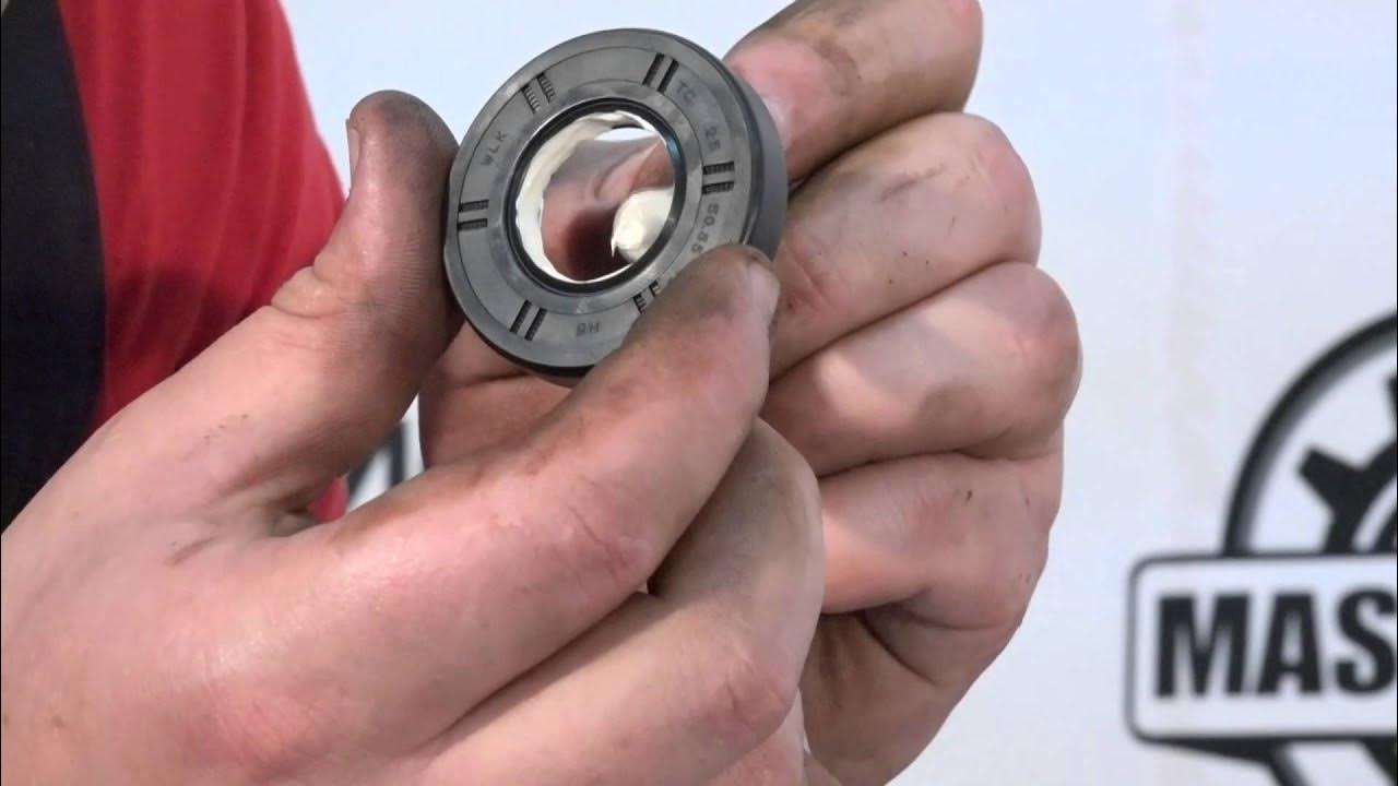 Смазка сальника для стиральных машин - YouTube