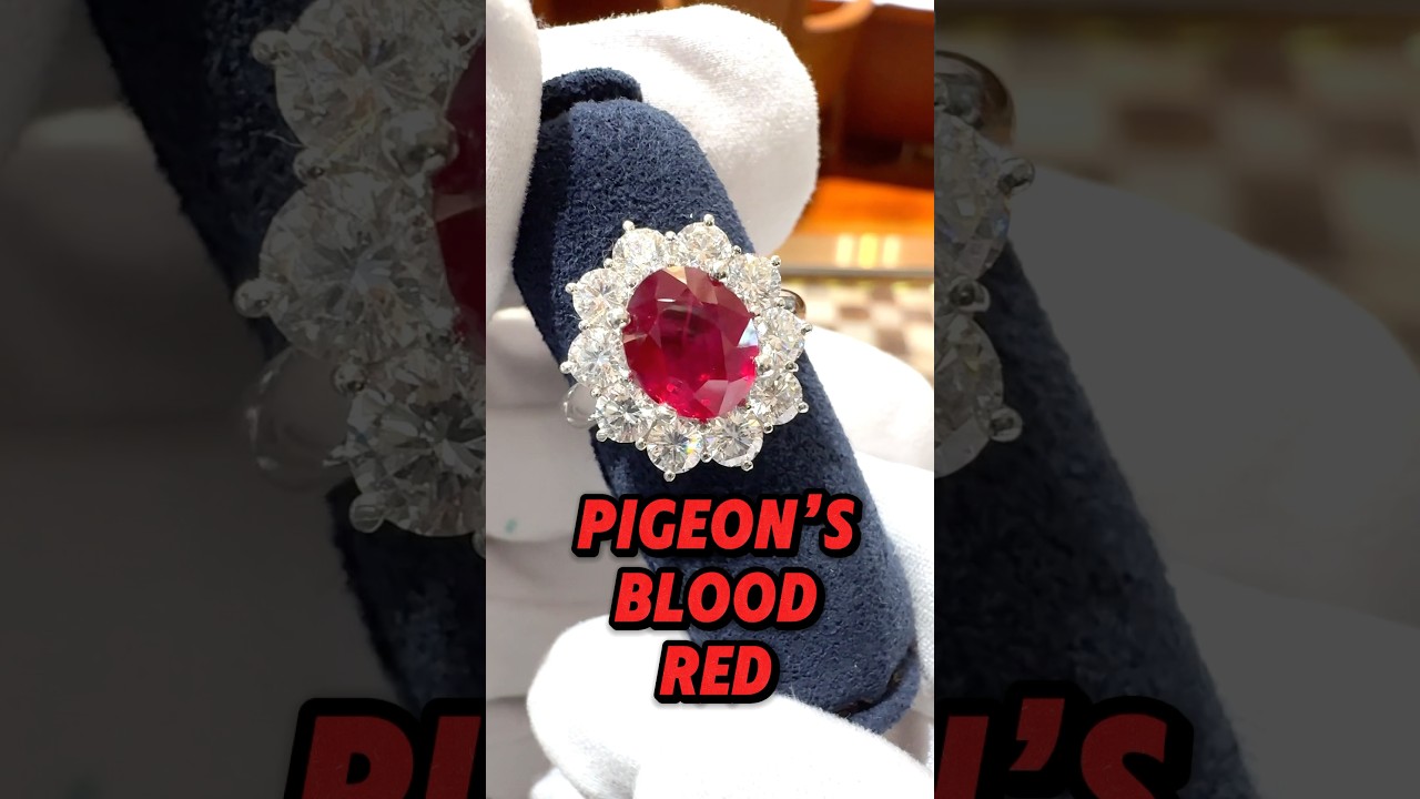 🔴 Ever heard of ‘pigeon’s blood red’ Ruby? 