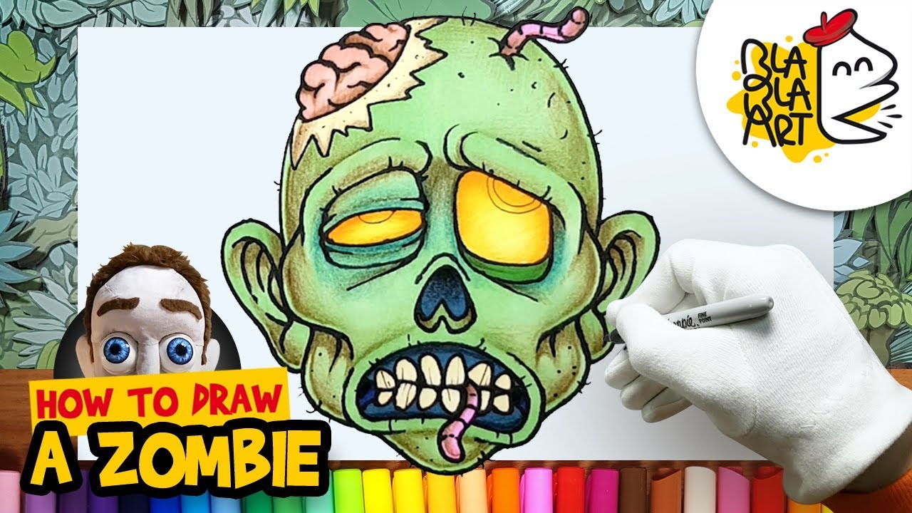 Simple Zombie - Duff's Deviant Artworks - Drawings & Illustration,  Entertainment, Movies, Horror Movies - ArtPal