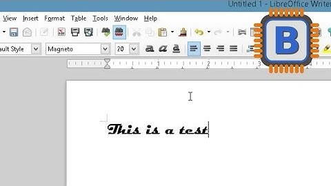 How to change the default font in LibreOffice Writer and Calc