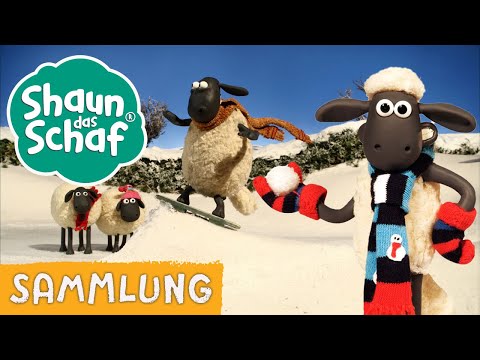 Shaun das Schaf - Winter-Olympiade - Mix - [1Std] 🐑❄️⛷️