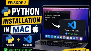 Install Python on macOS | Step-by-Step Guide for Beginners | Telugu