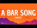 Shaboozey - A Bar Song (Tipsy) (Lyrics)