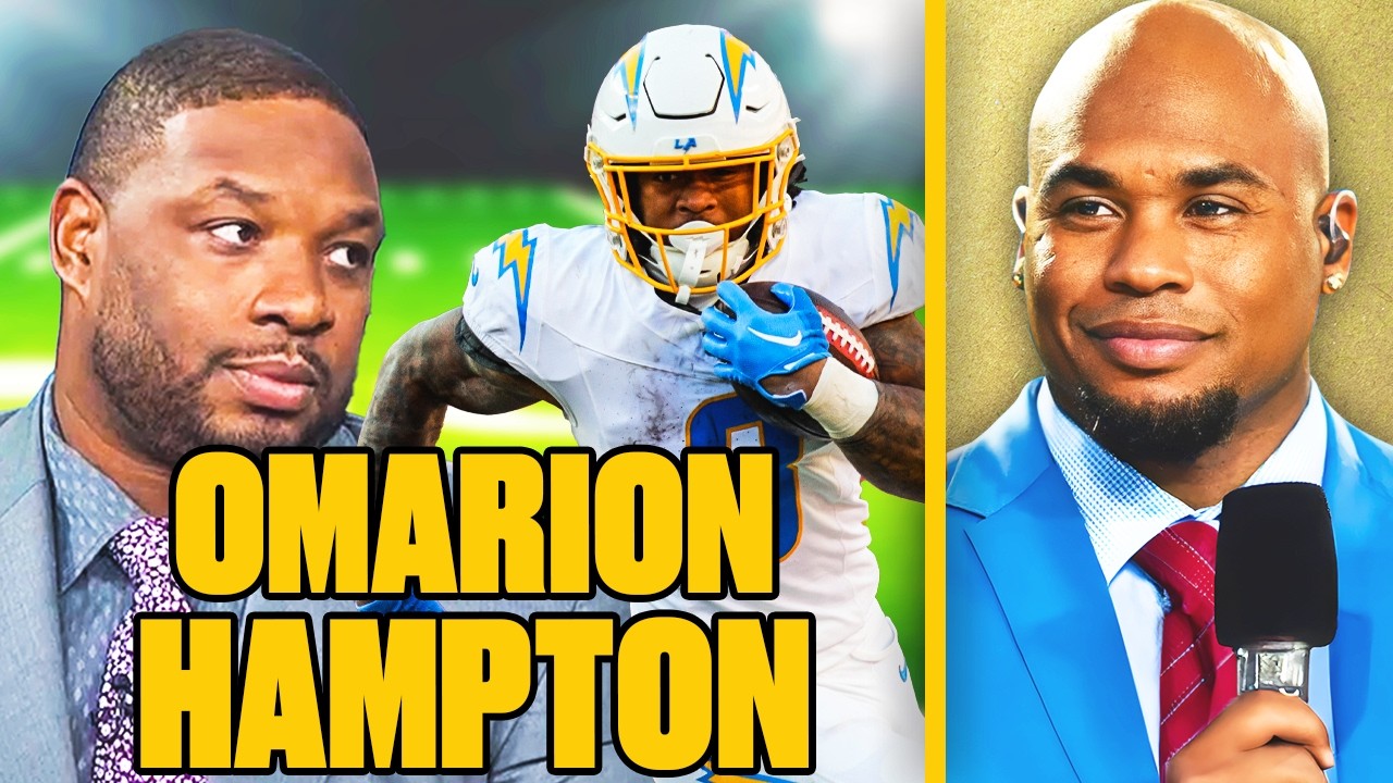 Omarion Hampton's rookie season graded by MJD 🔥⚡️