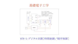 【基礎電子工学ENG】［デジタル回路］078-1［順序制御/基礎電子工学/デジタル回路/Basic electronic engineering/digital circuit］