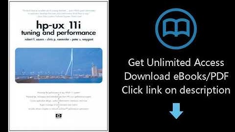 HP-UX 11i Tuning and Performance (2nd Edition)