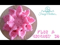 Flor a crochet 3D bien fácil paso a paso "Flowers Crochet"