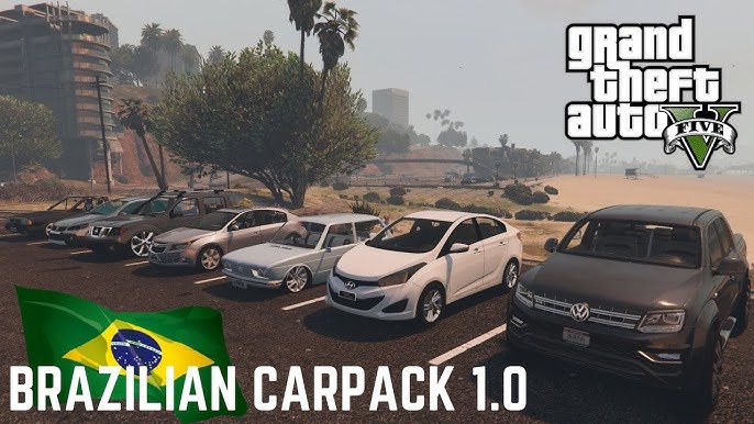 GTA 5 Mods + 3 Carros Originais Brasileiros! GTA V PC MOD ‹ IX35 - SPIN -  VOYAGE › 