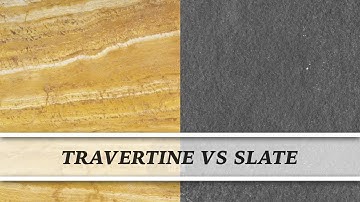 Travertine vs Slate | Countertop Comparison