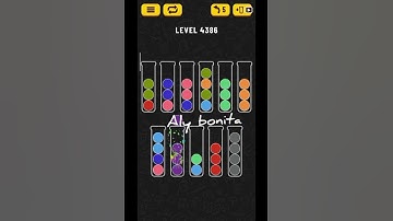 ball sort puzzle level 4386