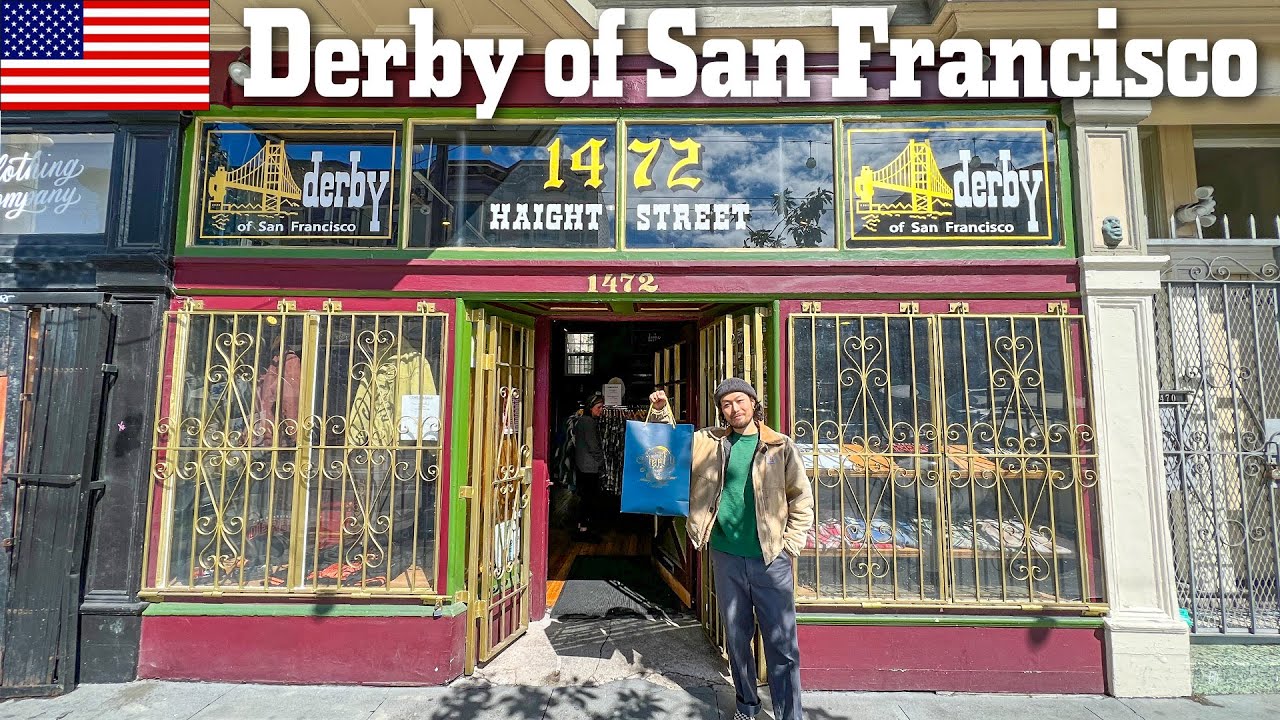 【激アツ】サンフランシスコで６０年続く老舗ブランドDerby of San Franciscoでお買い物！