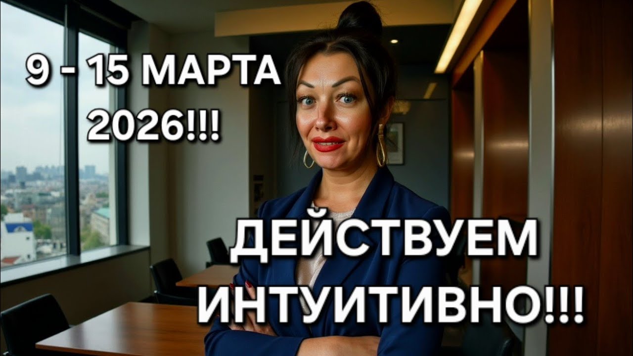 Гороскоп на неделю: 9 - 15 марта 2026! Анастасия Григорян