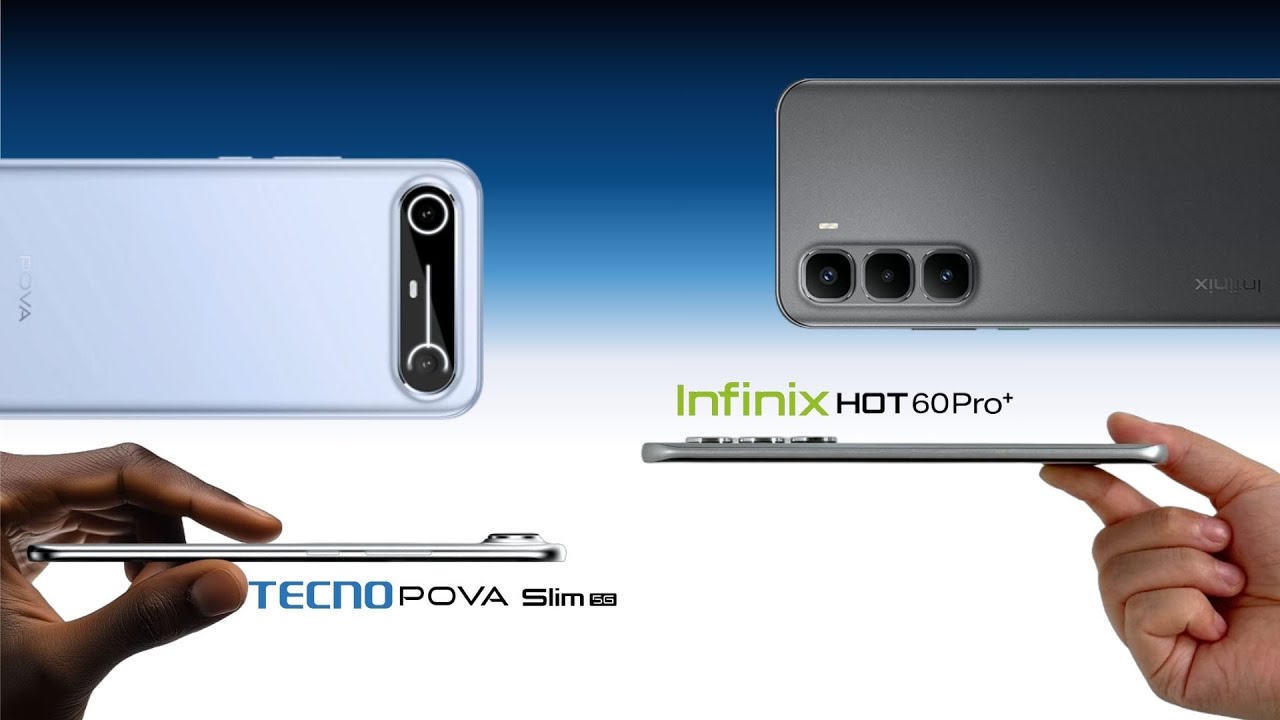 Tecno Pova Slim 5G VS Infinix Hot 60 Pro+