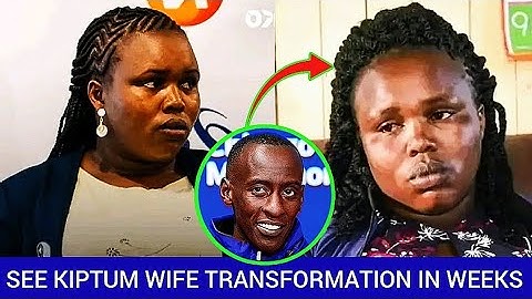 "ALIKUA ANANITESA!" See Kelvin Kiptum's Wife Transformation Weeks After Husband Burial