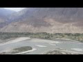 Landing in Khorog, Tajikistan
