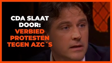 Bontenbal de schaamte voorbij: ´Nederlanders mogen niet meer protesteren tegen azc´s´