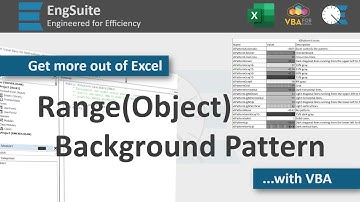 Set Cell Interior(Background) Pattern - Excel VBA