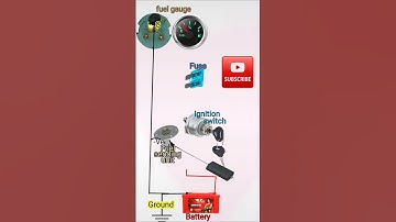 Car fuel gauge connection diagram/fuel gauge circuit