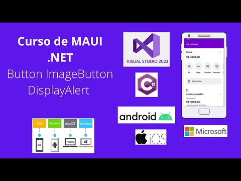 Curso de Maui .Net - ImageButton - Button - DisplayAlert - Maui .Net C# XAML