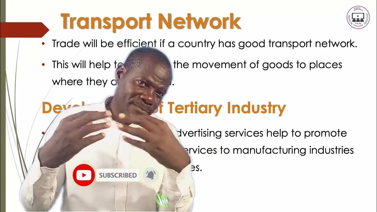 Social Studies STD 8 Unit 11 Part 2 Factors that affect Trade YEN