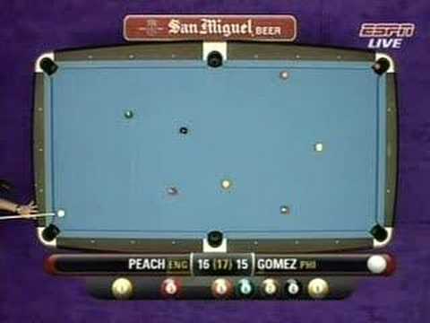 Daryl Peach Vs Roberto Gomez Finals WPC 2007 [final rack 32]