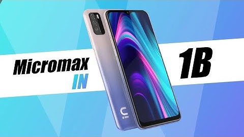 Micromax in 1b Unboxing & Fast Look Review Hindi Indian