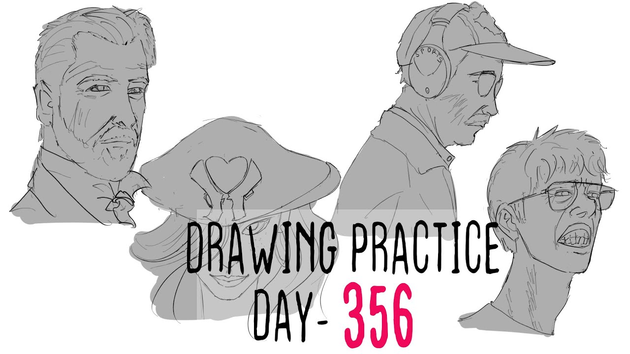 Daily Drawing Practice Part 356 - YouTube