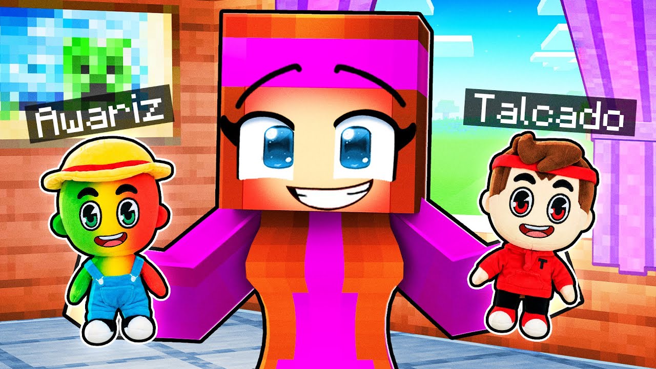 J'ai TRANSFORMÉ mes AMIS en PELUCHES sur Minecraft !