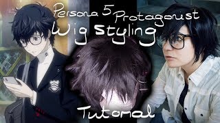 Persona 5 Protagonist Wig Styling Tutorial