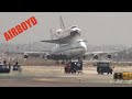 Space Shuttle Endeavour At LAX (Compilation)