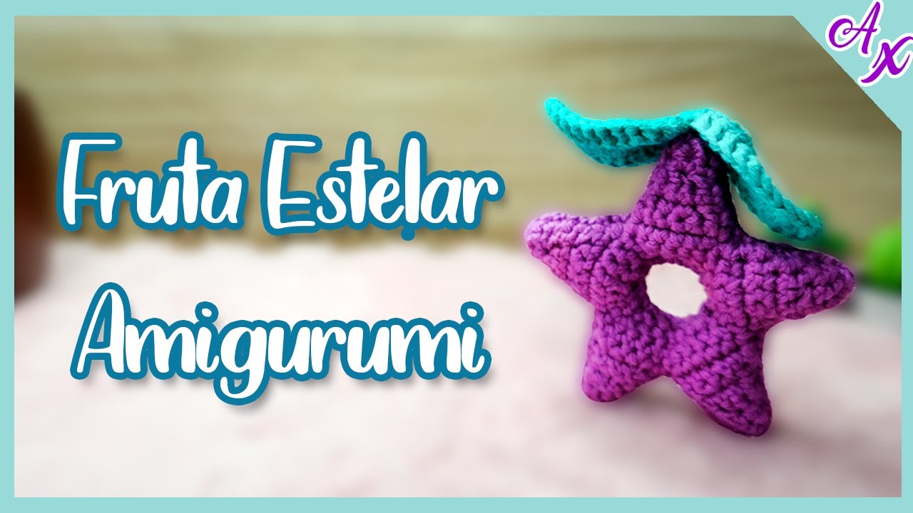 💜Fruta Estelar (Stardew Valley) | Tutorial amigurumi paso a paso en español
