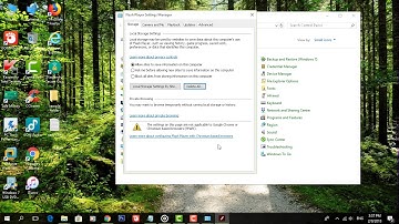 How to Delete All Site Data and Settings in Flash Player on Windows 10