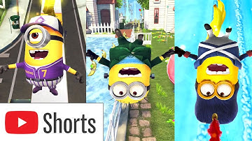Minion Rush: Running Game - Minions Endless Run [PART 136] - Minions Funny Fails #Shorts