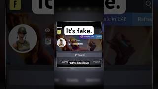 Jeffrey Epstein’s Fortnite Account is FAKE.