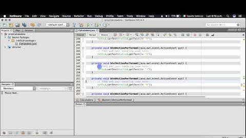 Ejemplo de Calculadora parte 1 POO