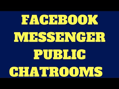 Facebook Messenger Public Chatroom Revealed From Source Code