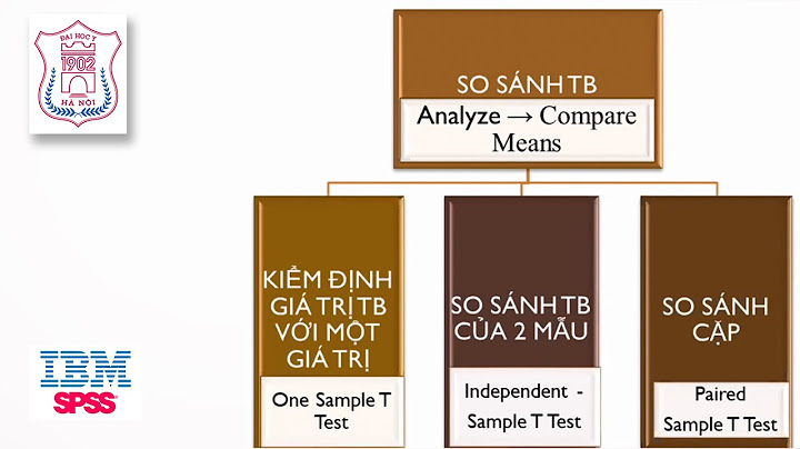 Cách so sánh hiều trung bình trên spss năm 2024