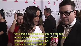 Anitta fala de DownTown no Grammy | LEGENDADO