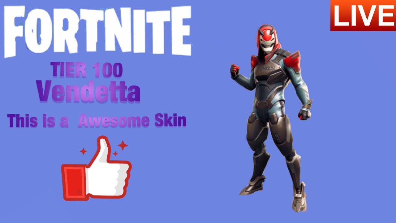 Fortnite Season 9/TIER 100 Vendetta Skin