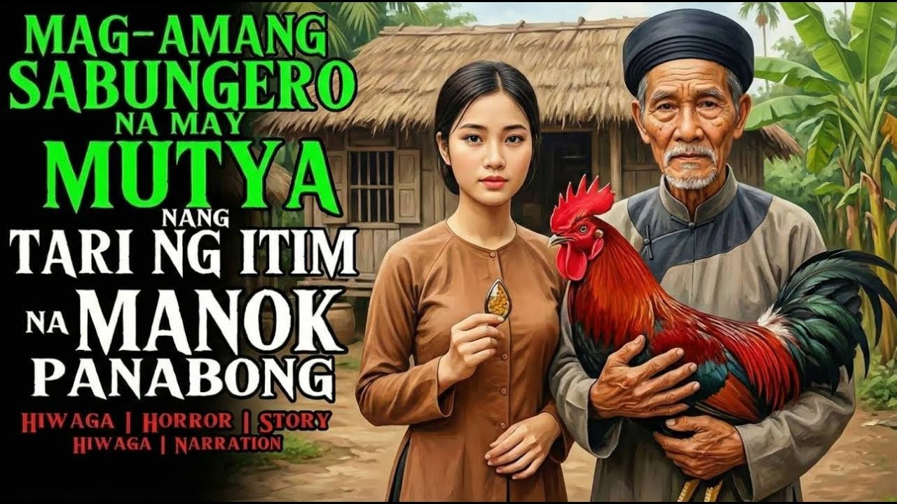 MAG-AMANG SABUNGERO NA MAY MUTYA NG TARI NG ITIM NA MANOK PANABONG | True Story