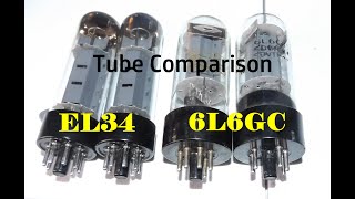 Sovtek 6L6GC vs Mullard Reissue EL34 Tube tone comparison