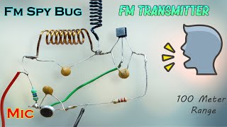 Fm Audio Transmitter Make Your Own Radio Station Using Bc547