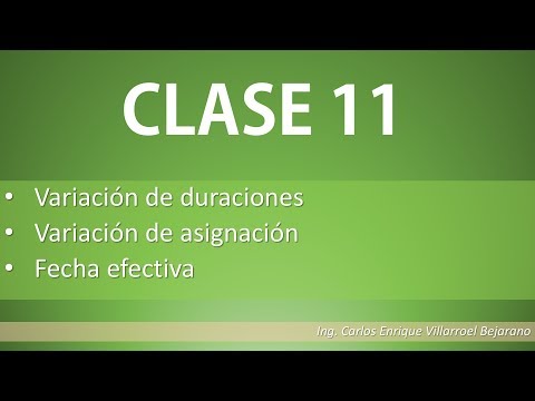 CLASE 11/13 curso MS PROJECT