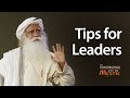 Tips for Leaders - Piyush Pandey asks Sadhguru