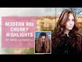 Modern 90s Chunky Highlights by Mirella Manelli | Kenra Color | Kenra Professional
