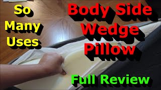 Body Side Wedge Pillow - Full Review - Soft & Useful Support