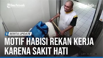 REKAMAN CCTV, PELAKU PEMBUNUHAN TOL BECAKAYU BAWA JENAZAH SAMBIL TERSENYUM