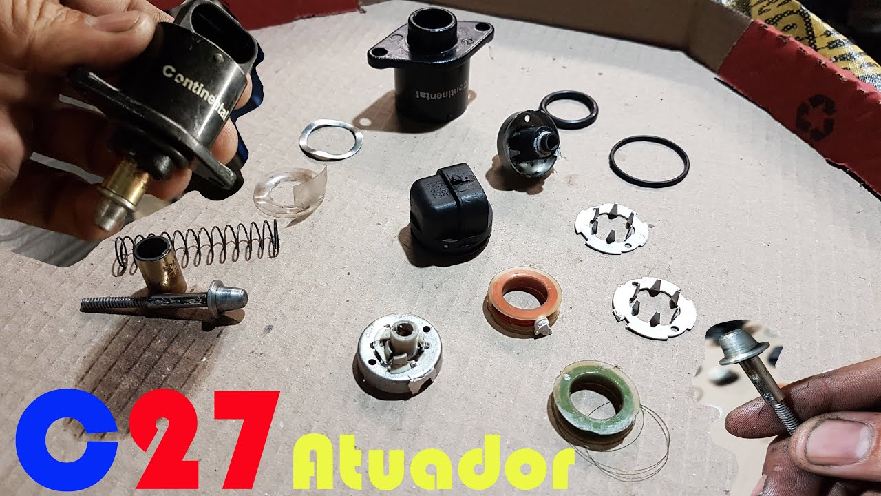 🛠Desmontagem do Atuador marcha lenta🔰-Kasinski mirage/Comet🇰🇷🇧🇷